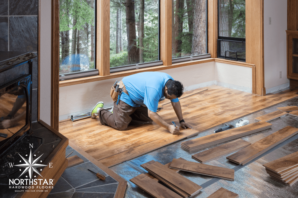 Hardwood Floor Installation in North Liberty